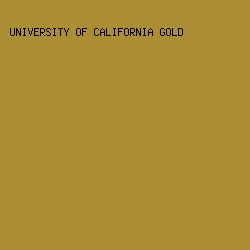 AB8D34 - University Of California Gold color image preview