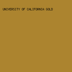 AC842F - University Of California Gold color image preview