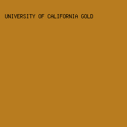 B87C1F - University Of California Gold color image preview
