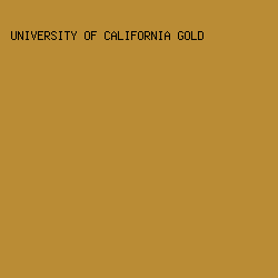 BA8C35 - University Of California Gold color image preview
