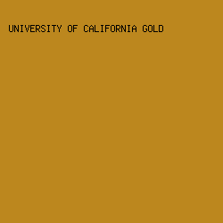 BC871E - University Of California Gold color image preview