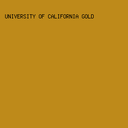 BE8A1A - University Of California Gold color image preview