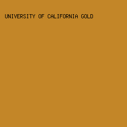 C38628 - University Of California Gold color image preview