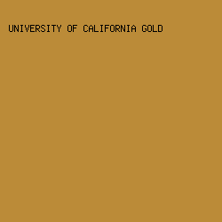 bb8b38 - University Of California Gold color image preview
