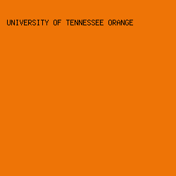 EE7406 - University Of Tennessee Orange color image preview