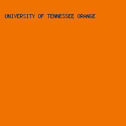F07404 - University Of Tennessee Orange color image preview