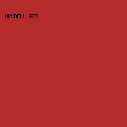 B32B2B - Upsdell Red color image preview