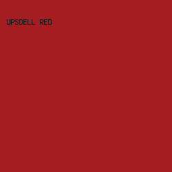 a31d21 - Upsdell Red color image preview