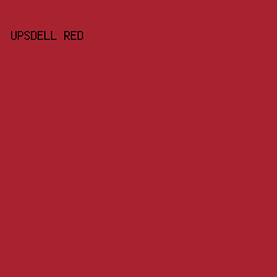 a92230 - Upsdell Red color image preview
