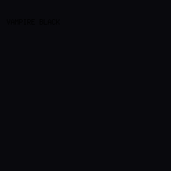 09090d - Vampire Black color image preview