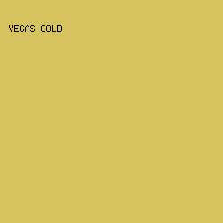 D6C360 - Vegas Gold color image preview