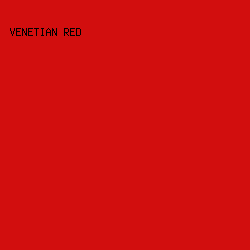 D20E0E - Venetian Red color image preview