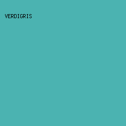 4BB3B1 - Verdigris color image preview