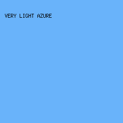 69b3fa - Very Light Azure color image preview