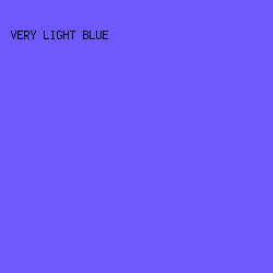6D59FC - Very Light Blue color image preview