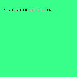 38FF8A - Very Light Malachite Green color image preview