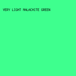 3EFF8E - Very Light Malachite Green color image preview