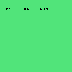 51E47A - Very Light Malachite Green color image preview