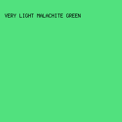 51e17e - Very Light Malachite Green color image preview