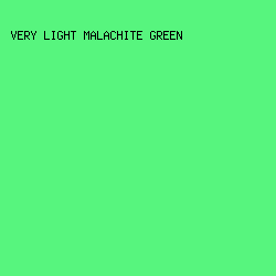 57f57e - Very Light Malachite Green color image preview