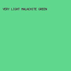 5FD88D - Very Light Malachite Green color image preview