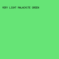 66E476 - Very Light Malachite Green color image preview