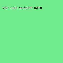 72EB8E - Very Light Malachite Green color image preview
