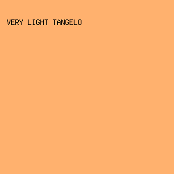 FFB16E - Very Light Tangelo color image preview