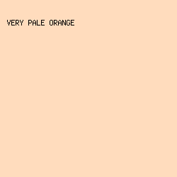 FFDCBD - Very Pale Orange color image preview
