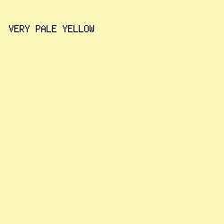 FEFABD - Very Pale Yellow color image preview