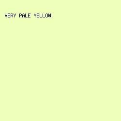 eeffba - Very Pale Yellow color image preview