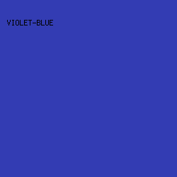 333CB3 - Violet-Blue color image preview