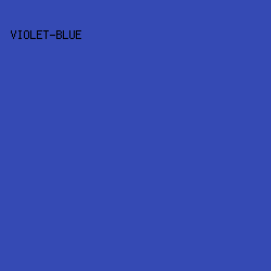 354ab4 - Violet-Blue color image preview