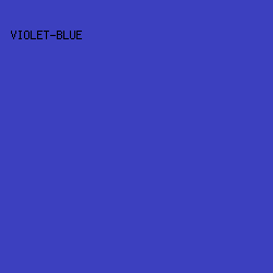 3C40BF - Violet-Blue color image preview