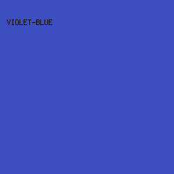 3D4EC1 - Violet-Blue color image preview