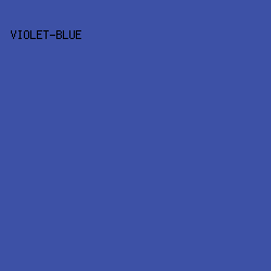 3D51A6 - Violet-Blue color image preview