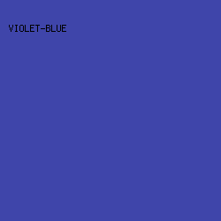 3f45aa - Violet-Blue color image preview