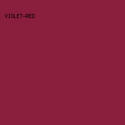 8A1E3D - Violet-Red color image preview