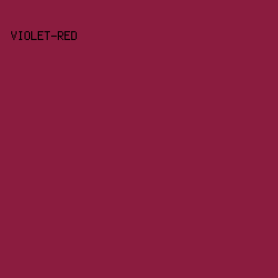 8B1C3F - Violet-Red color image preview