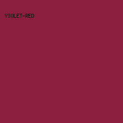 8B1E3F - Violet-Red color image preview