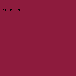 8D1B3D - Violet-Red color image preview