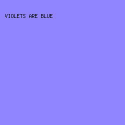 9084ff - Violets Are Blue color image preview