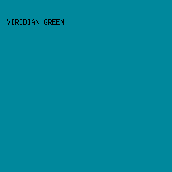 00889c - Viridian Green color image preview