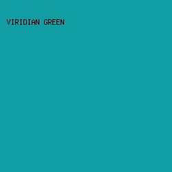 119da4 - Viridian Green color image preview