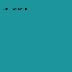 1d959c - Viridian Green color image preview