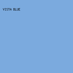 7BAADE - Vista Blue color image preview