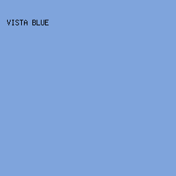 7fa4dc - Vista Blue color image preview