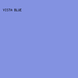 8392e1 - Vista Blue color image preview