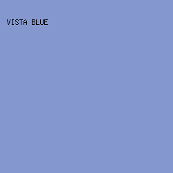 8498CF - Vista Blue color image preview