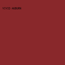 89282b - Vivid Auburn color image preview